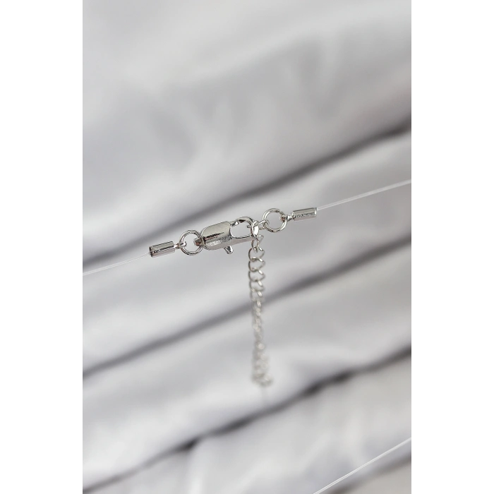 Erb Misineli Yıldız Model Gümüş Renk Hayalet Kolye