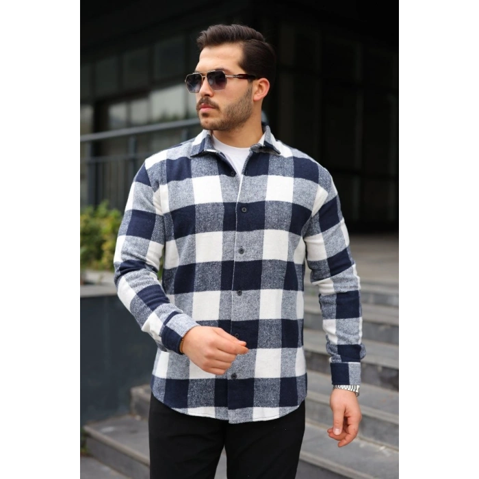 Erkek Ekose Desenli Oduncu Gömlek