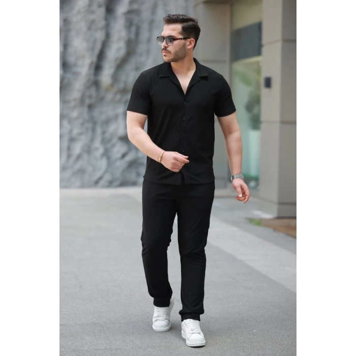 Erkek Ottoman Kumaş Pantolon Gömlek Takım