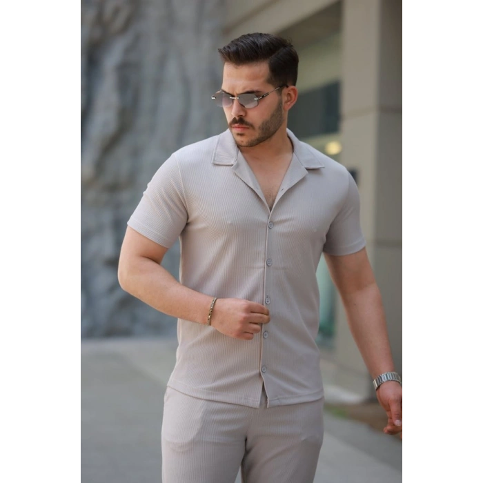 Erkek Ottoman Kumaş Pantolon Gömlek Takım