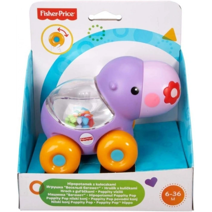 Fisher Price Poppity Araçlar - Hipopotam BGX30