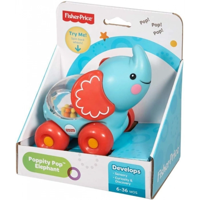 Fisher Price Poppity Araçlar - Mavi Fil CMV98