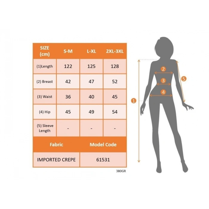 Kadın Daire Yakalı Omuzlardan Kollara Yayılan Kanat Detaylı çift Renkli Uzun Ithal Krep Elbise