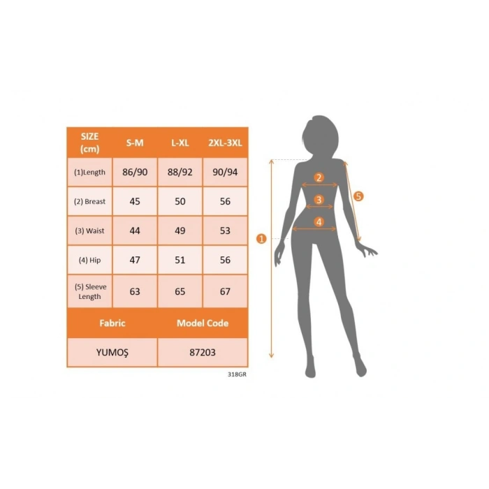 Kadın Uzun Kollu Bisiklet Yaka önden Asimetrik Kesim Detaylı Mini Yumoş Elbise