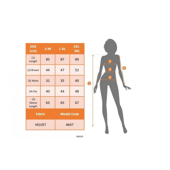 Kadın Uzun Kollu Incili Yakalı Kolları Büzgü Detaylı Mini Kadife Elbise