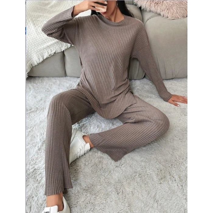 Kadın Uzun Kollu Kaşkorseikili Takım