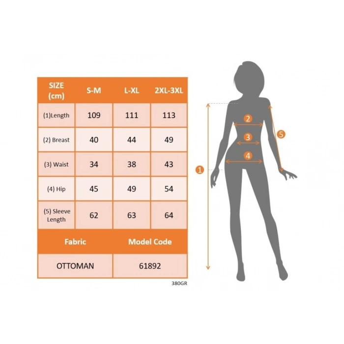 Kadın Uzun Kollu Kruvaze Yaka Yandan Toka Detaylı önden çapraz Detaylı Ottoman Elbise