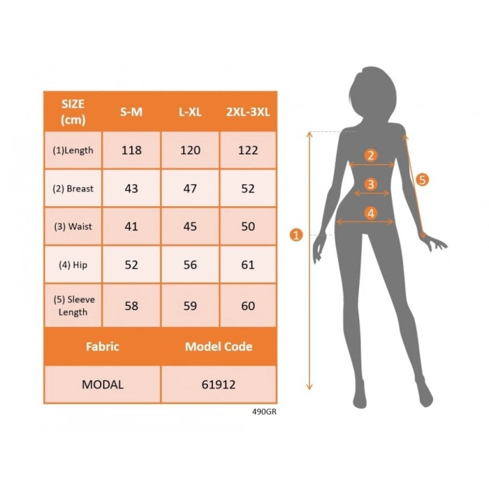 Kadın Uzun Kollu V Yakalı Midi Modal Elbise