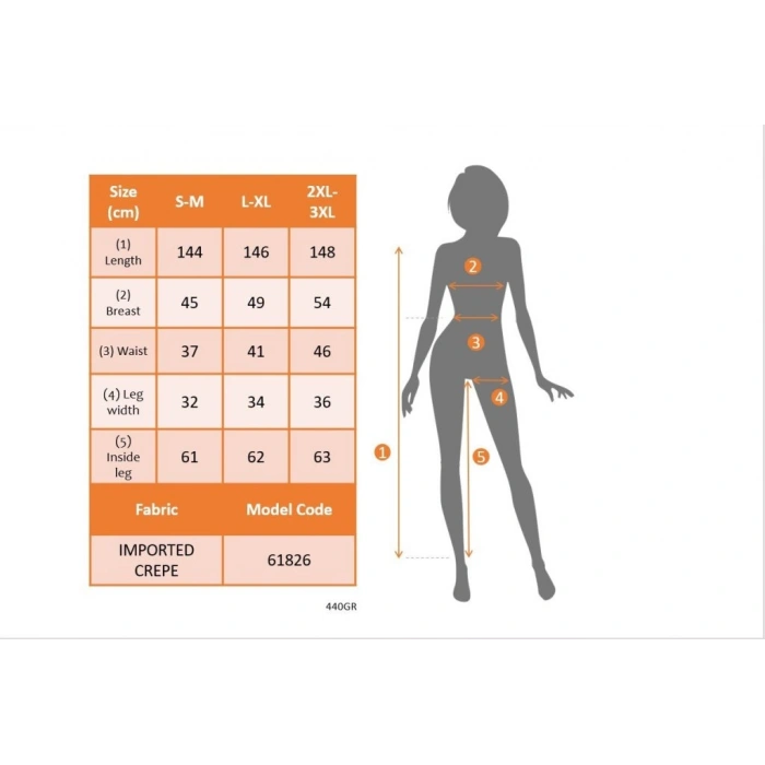 Kadın Uzun V Yakalı önden Pulpayet Detaylı Tüllü Uzun Ithal Krep Tulum