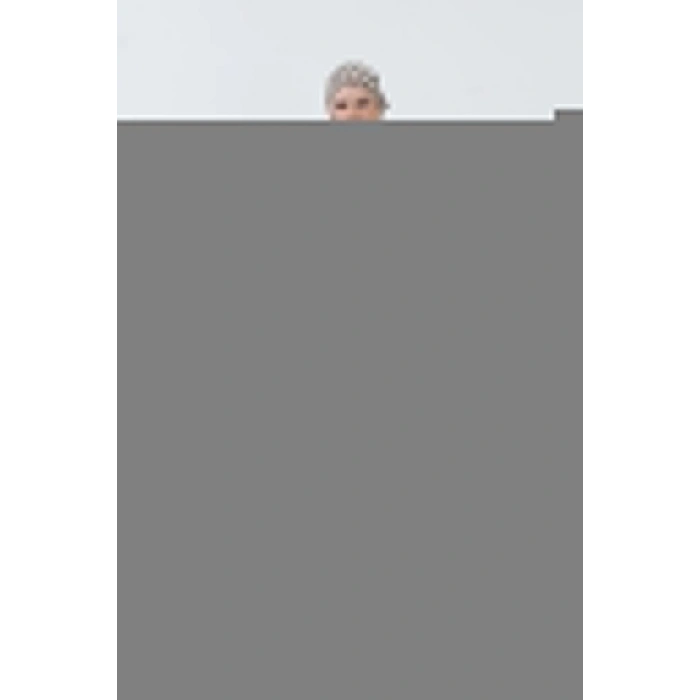 Kadın Yüksek Bel Arkadan Fermuarlı Kırışık Geniş Kesimli Vural Etek