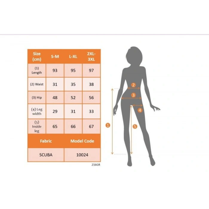 Kadın Yüksel Bel Paça Ağzı Dantelli Dalgıç Pantolon