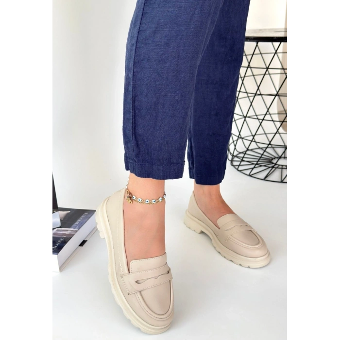 Narli Bej Cilt Oxford Ayakkabı