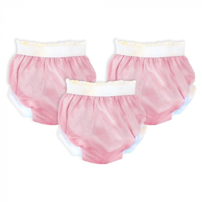 Sema Baby 3lü Lüks Alıştırma Külodu 10-15 kg - Pembe