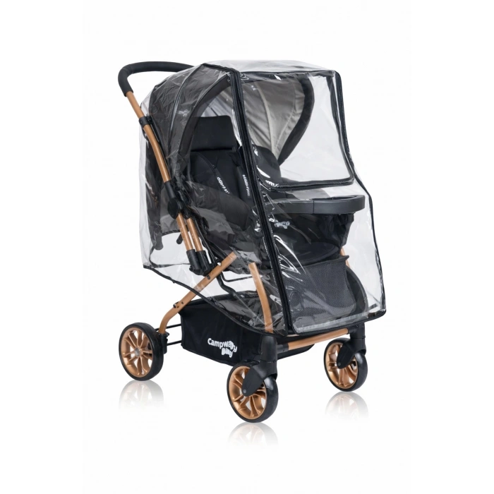 Sema Baby Lüks Bebek Arabası Yağmurluğu