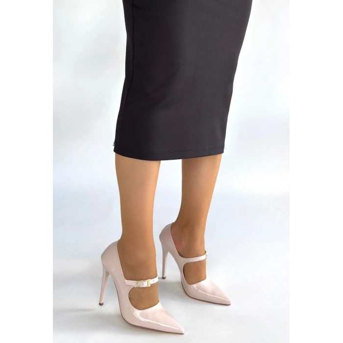 Tiej Bej Rugan Stiletto Ayakkabı