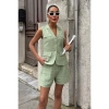 Yelek Şort Viscon Takım 10156-17