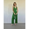 Yeşil Yelek Ve Pantolon Takım