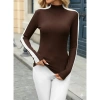 Kadın Uzun Kollu Balıkçı Yaka Kaşkorse Bluz