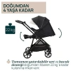 Chicco Seety Bebek Arabası  Etna Black