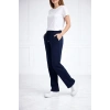 Düz Paça Beli Lastikli İpli Günlük Spor Eşofman Altı Rahat Fit - Lacivert