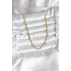 Erb 14K Gold Renk Kaplama Zincir Model CM Kadın Kolye