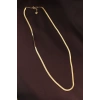 Erb 316L Çelik Altın Renk 60 Cm İtalyan Zincir Kolye