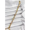 Erb 316L Çelik Gold Renk Karışık Renkli Kristal Taşlı Kadın Bileklik