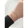 Erb 316L Çelik Gümüş Renk Düğüm Model Bileklik