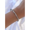 Erb 316L Çelik Gümüş Renk Kemik Model Bileklik