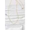 Erb CM 14K Gold Renk 60 Cm Zincirli Kadın Kolye