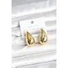 Erb Gold Renk Damla Küpe 30 Mm
