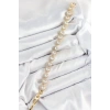 Erb Pirinç Zirkon Taşlı Daire Baget Model Gold Renk VIP Seri Kadın Bileklik