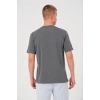 Erkek 24/1 Düz A Kalite Oversize T-shirt - Antrasit