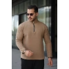 Erkek Zip Yaka Polar Sweat