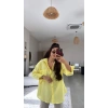 Kadın Tek Cepli Over Size Ketem Gömlek