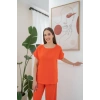 Bej T-Shirt Ve Pantolon Takım