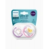 Philips Avent Ultra Air Animals 2li Emzik 0-6 Ay - Kız