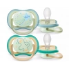 Philips Avent Ultra Air Night Karanlıkta Parlar Gece Emziği 0-6 ay Erkek SCF376/18