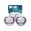Philips Avent Ultra Air Night Karanlıkta Parlar Gece Emziği 6-18 ay Kız