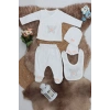 Sema Baby 5 Parça Hastane Çıkışı Zıbın Seti 0-3 Ay - Butterfly