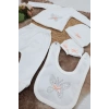 Sema Baby 5 Parça Hastane Çıkışı Zıbın Seti 0-3 Ay - Butterfly