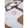 Sema Baby 5 Parça Hastane Çıkışı Zıbın Seti 0-3 Ay - Princess
