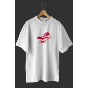 1 Mayıs Emekçilerimiz İçin Özel Tasarım 1 Mayıs Baskılı T-shirt - Beyaz