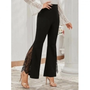 Kadın Ispanyol Paçadantel Detay Dalgıç Tayt