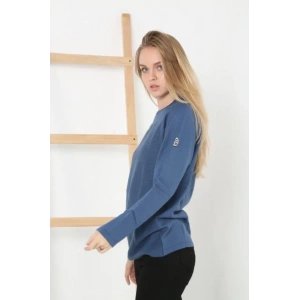 Biskilet Yaka Kolu Armalı - Koyu Mavi