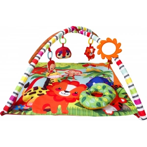 Comfymax Safari Oyuncaklı Aktivite Oyun Halısı