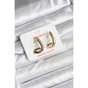 Erb 14K Gold Renk Kaplama CM Kadın Küpe