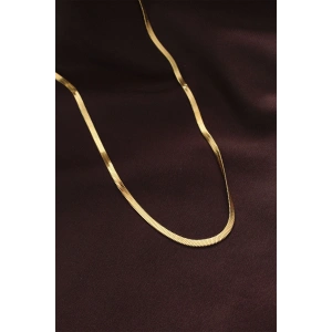 Erb 316L Çelik Altın Renk 60 Cm İtalyan Zincir Kolye