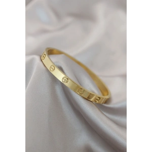 Erb 316L Çelik Gold Renk Bileklik