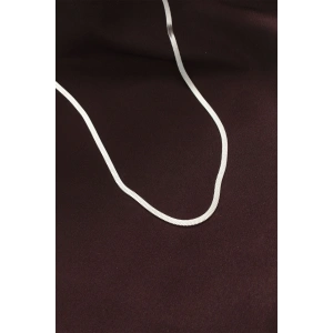 Erb 316L Çelik Gümüş Renk 60 Cm İtalyan Zincir Kolye